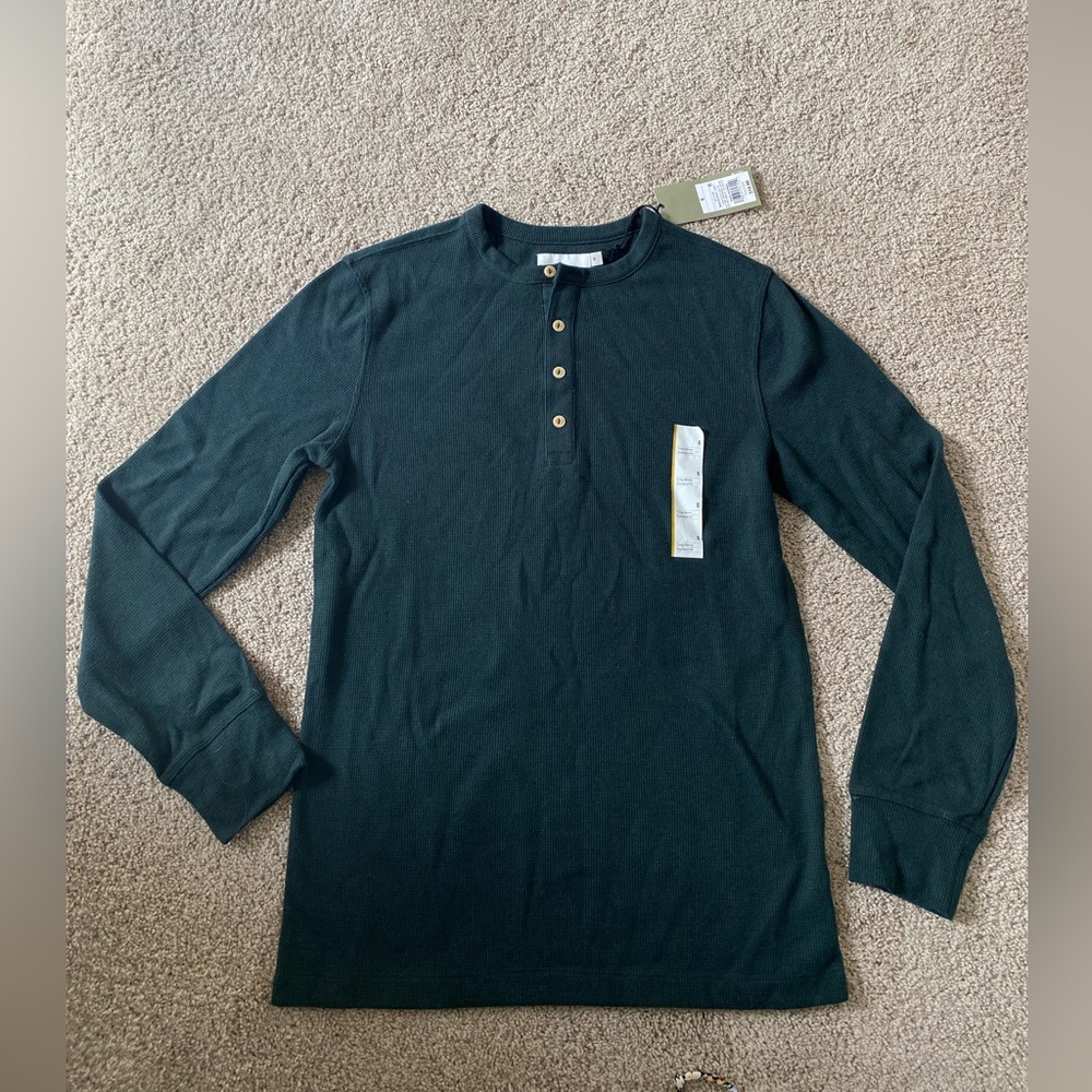 Goodfellow Long Sleeve Dark Green